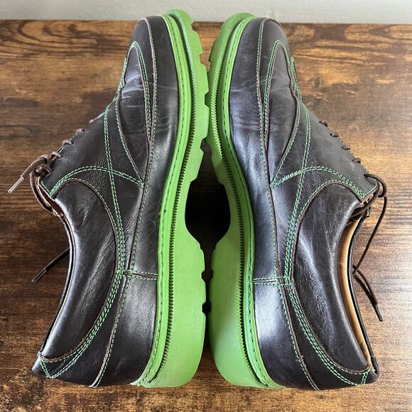 Michael Toschi GX Golf Shoes 7 Mens Black Green Leather Luxury Outdoor Sport main image 10